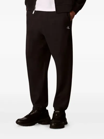 Calvin Klein Jeans Est.1978 Logo-detail Track Pants In Black
