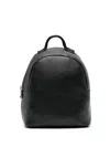 Calvin Klein Jeans Est.1978 Embossed-logo Faux-leather Backpack In Black