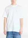Calvin Klein Jeans Est.1978 Logo-embroidered T-shirt In White