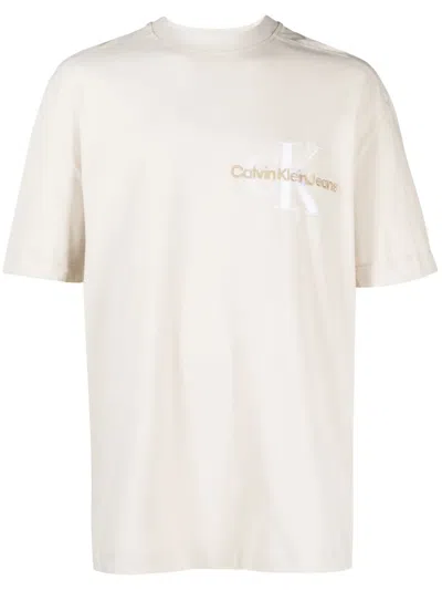 Calvin Klein Jeans Est.1978 T-shirt Calvin Klein Jeans Men In Yellow Cream