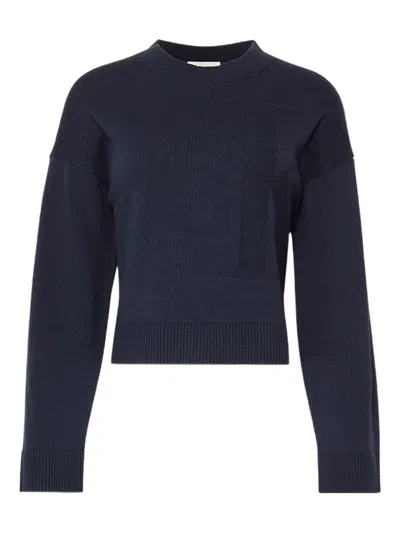 Calvin Klein Jeans Est.1978 Logo-motif Sweater In Blue
