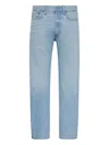 Calvin Klein Jeans Est.1978 Logo-patch Jeans In Blue