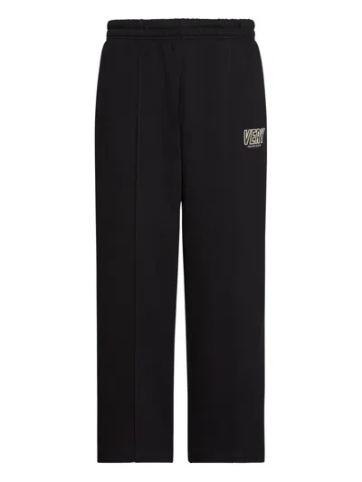Calvin Klein Jeans Est.1978 Logo Pintruck Track Pants In Black