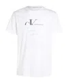 Calvin Klein Jeans Est.1978 Logo-print Cotton T-shirt In White