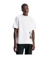 Calvin Klein Jeans Est.1978 Logo-print Cotton T-shirt In White