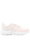 Calvin Klein Jeans Est.1978 Logo-print Low-top Sneakers In Pink