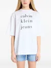 Calvin Klein Jeans Est.1978 Logo-print T-shirt In White