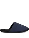 Calvin Klein Jeans Est.1978 Logo Slippers In 蓝色