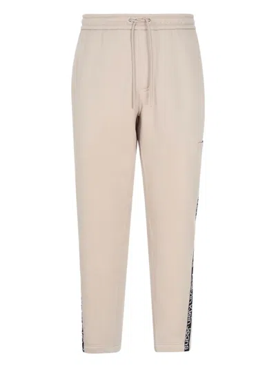 Calvin Klein Jeans Est.1978 Logo-tape Elastic-waist Trousers