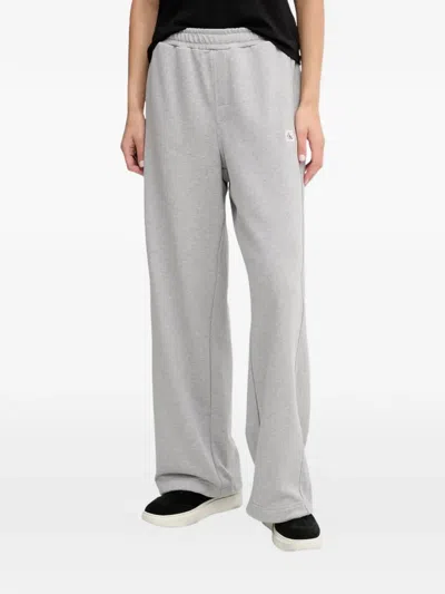 Calvin Klein Jeans Est.1978 Logo-patch Drawstring Track Pants In Multi