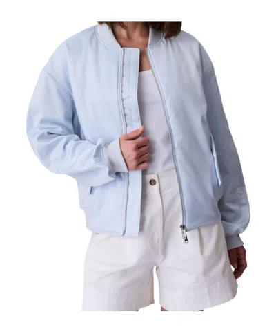 Calvin Klein Jeans Est.1978 Long-sleeved Casual Jacket In Blue