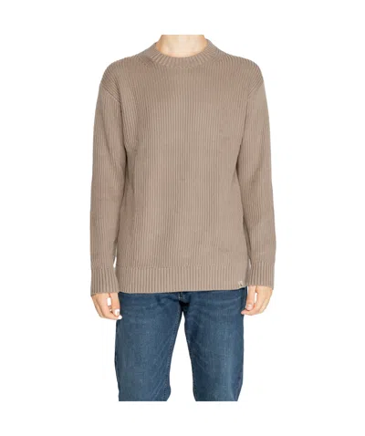 Calvin Klein Jeans Est.1978 Long-sleeved Knitted Pullover In White