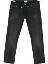 Calvin Klein Jeans Est.1978 Low-rise Stretch-cotton Jeans In Black