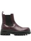 Calvin Klein Jeans Est.1978 Lugged Chelsea Boot In Brown