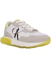 CALVIN KLEIN JEANS EST.1978 MAGALEE WOMENS FAUX LEATHER LIFESTYLE CASUAL AND FASHION SNEAKERS