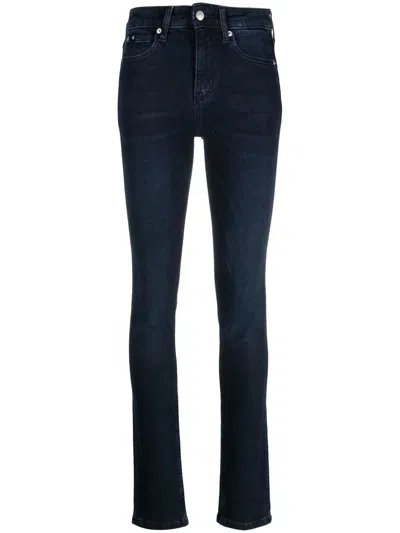 Calvin Klein Jeans Est.1978 Mid-rise Skinny Jeans In Blue