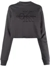 Calvin Klein Jeans Est.1978 Besticktes T-shirt In Grey