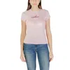 Calvin Klein Jeans Est.1978 Multicolor Recycled Cotton T-shirt In Pink