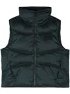 Calvin Klein Jeans Est.1978 Padded Ripstop Gilet In Grün