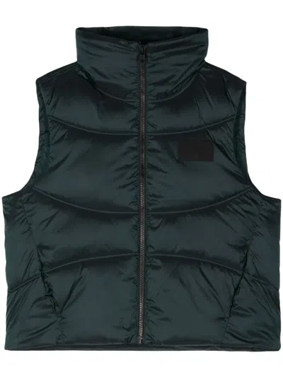 Calvin Klein Jeans Est.1978 Padded Ripstop Gilet In Grün