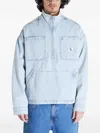 Calvin Klein Jeans Est.1978 Pop Over Denim Jacket In Blue