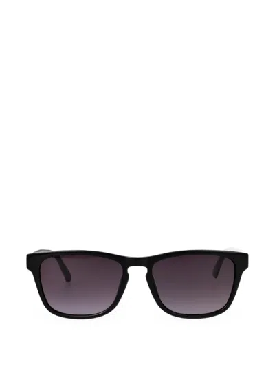 Calvin Klein Jeans Est.1978 Rectangle-frame Sunglasses In Black