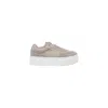 Calvin Klein Jeans Est.1978 Beige Recycled Cotton Sneaker In Nude