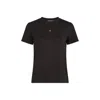 Calvin Klein Jeans Est.1978 Black Recycled Cotton T-shirt In Black