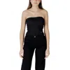 Calvin Klein Jeans Est.1978 Black Recycled Cotton Top In Black