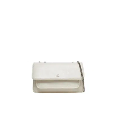 Calvin Klein Jeans Est.1978 Recycled Polyester Women's Handbag In White