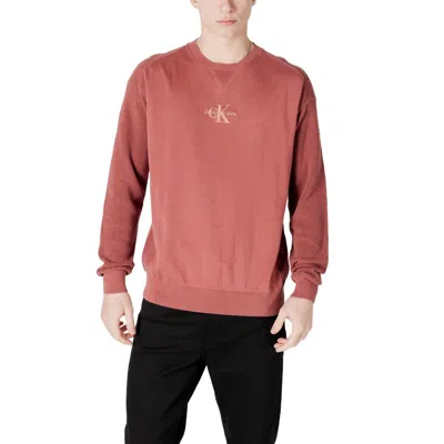 Calvin Klein Jeans Est.1978 Red Cotton Sweater In Pink