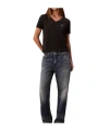 Calvin Klein Jeans Est.1978 Relaxed Monogram V-neck T-shirt In Black
