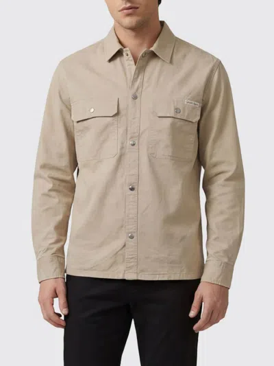 Calvin Klein Jeans Est.1978 Shirt Men Calvin Klein Jeans In Brown