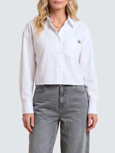 Calvin Klein Jeans Est.1978 Shirt Woman Calvin Klein Jeans In White