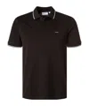Calvin Klein Jeans Est.1978 Short-sleeved Polo Shirt In Black