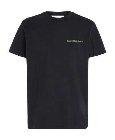 Calvin Klein Jeans Est.1978 Short-sleeved T-shirt In Black