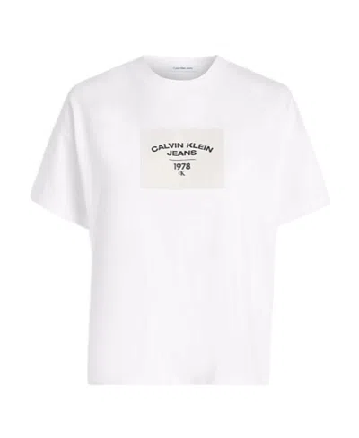 Calvin Klein Jeans Est.1978 Short-sleeved T-shirt In White