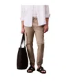 Calvin Klein Jeans Est.1978 Skinny Ripstop Cargo Pants In Brown
