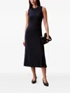 Calvin Klein Jeans Est.1978 Sleeveless Midi Dress In Blue