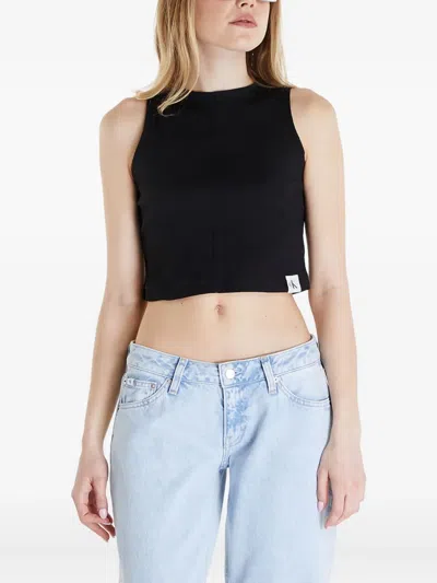 Calvin Klein Jeans Est.1978 Sleeveless Tank Top In Animal Print