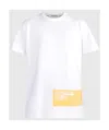 Calvin Klein Jeans Est.1978 Stencil Blocking Logo-print T-shirt In White