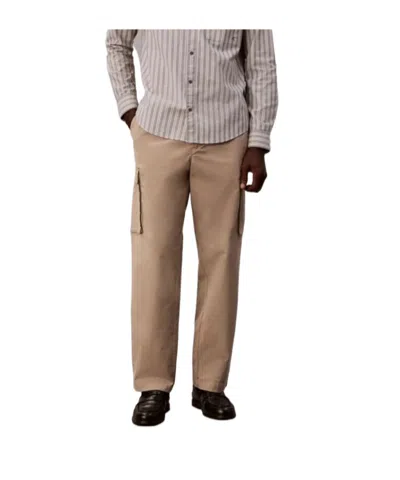 CALVIN KLEIN JEANS EST.1978 STRAIGHT COTTON CARGO PANTS