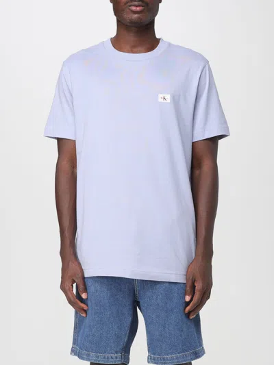 Calvin Klein Jeans Est.1978 T-shirt Calvin Klein Jeans Men Color Lilac In Blue