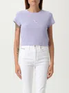 Calvin Klein Jeans Est.1978 T-shirt Calvin Klein Jeans Woman Color Lilac In Purple