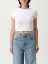 Calvin Klein Jeans Est.1978 Monologo Baby Tee In White