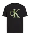Calvin Klein Jeans Est.1978 T-shirt With Round Neck And Short Sleeves In Black