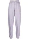 Calvin Klein Jeans Est.1978 Tab Jersey Track Pants In Purple