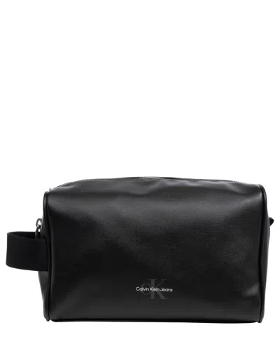 Calvin Klein Jeans Est.1978 Toiletry Bag In Black