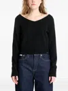 Calvin Klein Jeans Est.1978 V-neck Sweater In Black