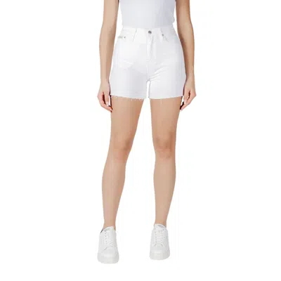 Calvin Klein Jeans Est.1978 White Cotton Short